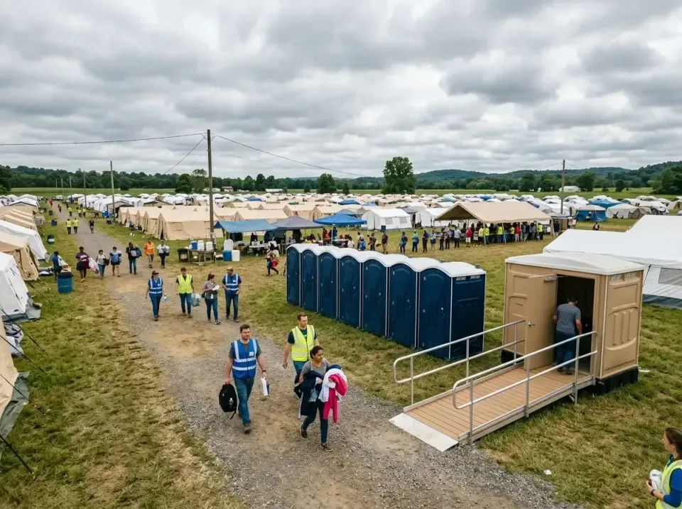 disaster-relief-camp-restrooms-010 — frequently asked questions, Dumpster & Portable Bathrooms Rental in Fort Polk South, LA